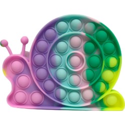 Pop it Bubble Fidget Toy Stress Reliever Pastel colours Σαλιγκάρι