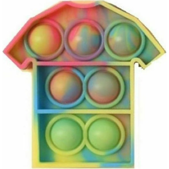 Pop it Fidget Μπλούζα Μπρελόκ Πολύχρωμο Pop it Fidget Μπλούζα Μπρελόκ Πολύχρωμο