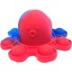 Pop it Fidget Toy Stress Reliever mini μπρελόκ Χταπόδι κόκκινο-μπλε Pop it Fidget Toy Stress Reliever mini μπρελόκ Χταπόδι κόκκινο-μπλε