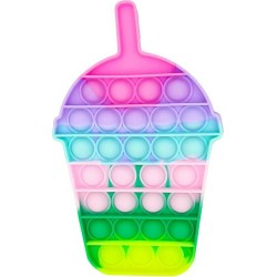 Pop it Bubble Fidget Toy Stress Reliever Pastel colours Milkshake