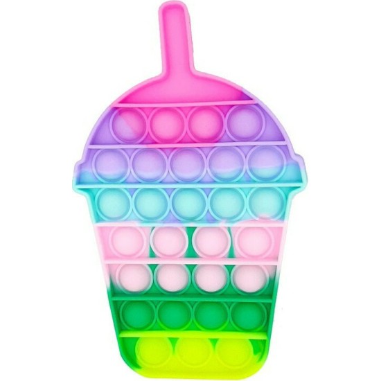 Pop it Bubble Fidget Toy Stress Reliever Pastel colours Milkshake Pop it Bubble Fidget Toy Stress Reliever Pastel colours Milkshake