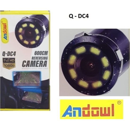 Κάμερα οπισθοπορείας αυτοκινήτου 600cm HD 1080P Q-DC4 ANDOWL
