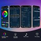 Σετ Ταινίες LED σε Σχήμα Πυροτεχνήματος RGB με App & Τηλεχειριστήριο ΟΕΜ