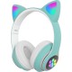 Ασύρματα ακουστικά - Cat Headphones - STN28 - 000008 - Πράσινα