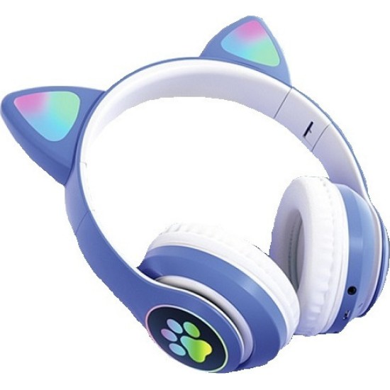 Ασύρματα ακουστικά - Cat Headphones - STN28 - 000008 - Μπλε Ασύρματα ακουστικά - Cat Headphones - STN28 - 000008 - Μπλε