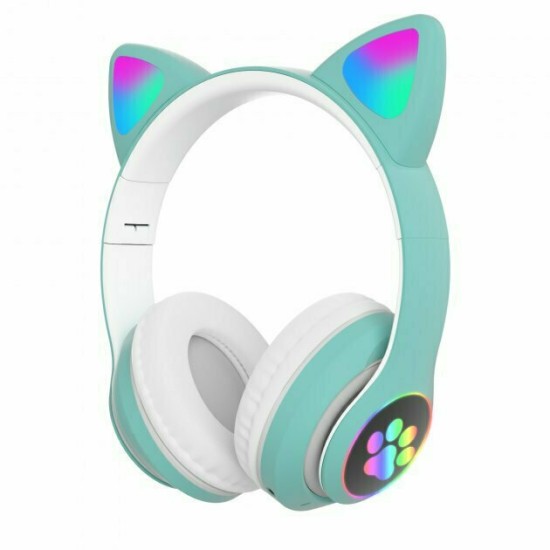 Ασύρματα ακουστικά - Cat Headphones - STN28 - 000008 - Μπλε