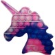 Pop it Bubble Fidget Toy Stress Reliever Μονόκερος Μπλε Ροζ Άσπρο Pop it Bubble Fidget Toy Stress Reliever Μονόκερος Μπλε Ροζ Άσπρο