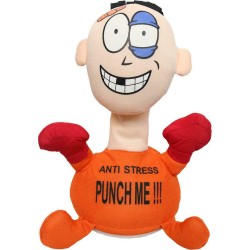 Κούκλα Anti-Stress Punch Me Πορτοκαλί