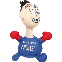 Κούκλα Anti-Stress Punch Me Μπλέ