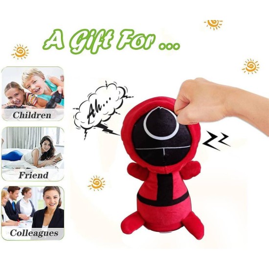 Κούκλα Anti-Stress Punch Me Squid Game