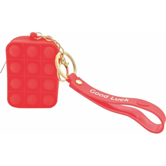 Pop it mini Πορτοφόλι Κόκκινο