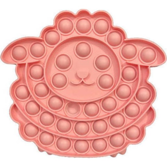 Pop it Bubble Fidget Sensory Toys For Kids Πρόβατο ροζ