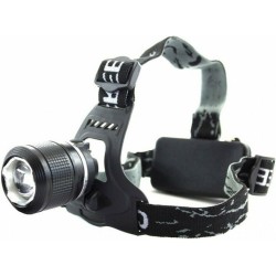 Bailong Φακός Κεφαλής Επαναφορτιζόμενος Led 1200lm BL-2199-T6Β Μαύρο