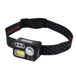 Andowl Q-TD209 Επαναφορτιζόμενος Φακός Κεφαλής LED Αδιάβροχος με Μέγιστη Φωτεινότητα 750lm 48395016