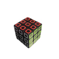 Κύβος Μαύρος με Τετράγωνα 3x3