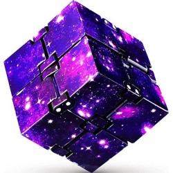 Anti Stress Fidget Infinity Cube Blue Universe
