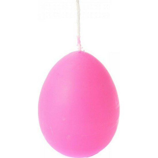 ΚΕΡΙ Αυγό σε φυσικό μέγεθος 4,5x6,5cm Κόκκινο