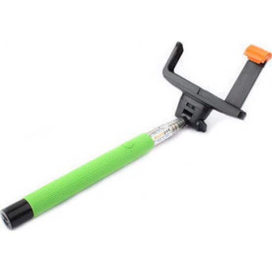 Πτυσσόμενο Bluetooth Selfie Stick - OEM Monopod Z07-5G Green