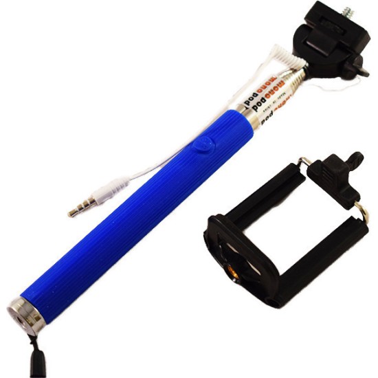 MonoPod για Selfie φωτογραφίες Z07-1 Μπλε MonoPod για Selfie φωτογραφίες Z07-1 Μπλε