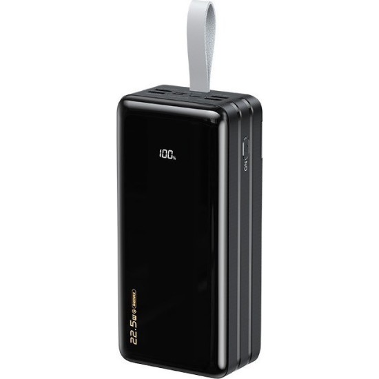 Remax Power Bank RPP-173 60000mAh 22.5W με Γρήγορη Φόρτιση και USB-C Μαύρο Remax Power Bank RPP-173 60000mAh 22.5W με Γρήγορη Φόρτιση και USB-C Μαύρο