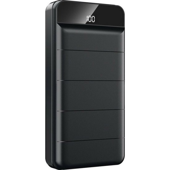 Remax RPP-141 Power Bank 30000mAh Led Screen Μαύρο Remax RPP-141 Power Bank 30000mAh Led Screen Μαύρο