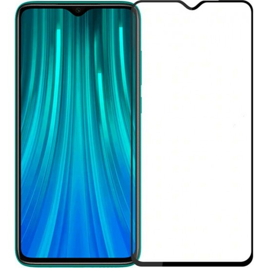 Full Face Tempered Glass Black (Redmi 9)