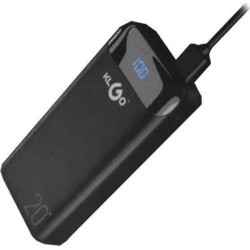 KLGO KP-89 Power Bank 20000mAh με Θύρα USB-A Μαύρο