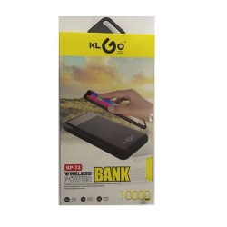 WIRELESS POWER BANK KLGO PK-72 10000MAH Μαύρο