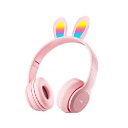 Rabbit Ear Headset Bluetooth  B12 Ροζ 