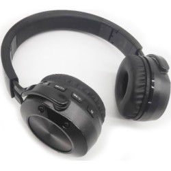 Andowl Q-69 Ασύρματα Bluetooth On Ear Ακουστικά Μαύρα