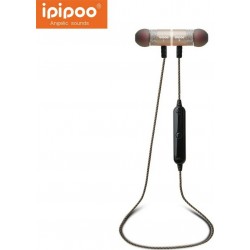 Ipipoo IL95BL In-ear Bluetooth Handsfree Χρυσό