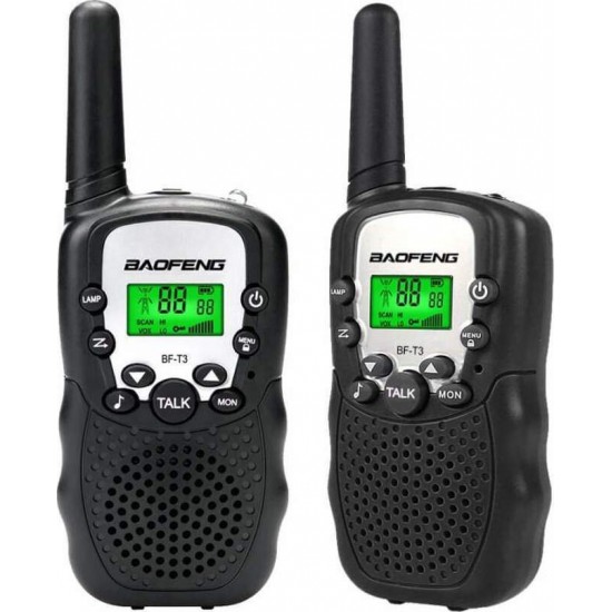 Baofeng BF-T3 x 2 pcs Walkie Talkie LCD 8 Channel 3-5km Range Autoscan Baofeng BF-T3 x 2 pcs Walkie Talkie LCD 8 Channel 3-5km Range Autoscan