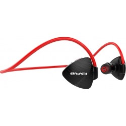 Αδιάβροχα Ασύρματα Ακουστικά με Bluetooth Awei A847BL Κόκκινο