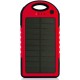 Ηλιακός Φορτιστής Επιβίωσης 12.800mAh Ονομαστικά - Survival Solar Power Bank Eboot ES500 - Κόκκινο
