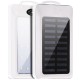 Ηλιακό Power Bank Με Πυξίδα 10000mAh Λευκό