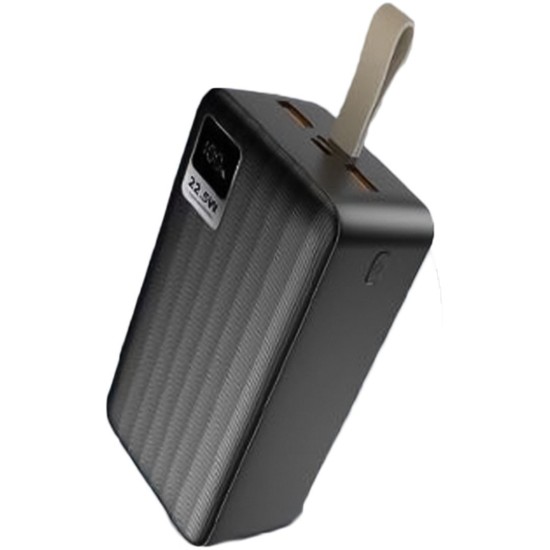 KLGO KP-93 Power Bank 40000mAh 22.5W με 2 Θύρες USB-A και Θύρα USB-C Power Delivery Μαύρο