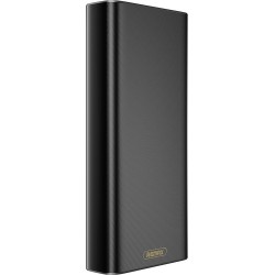 Remax RPP-154 Power Bank 30000mAh με 4 Θύρες USB-A Μαύρο Μαύρo 30000