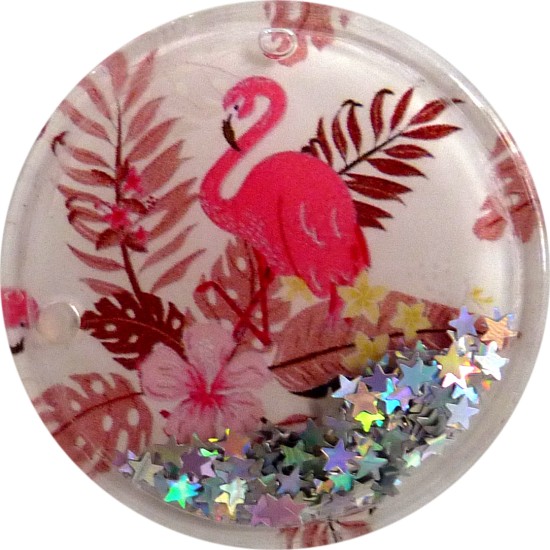 Pop Socket Glitter Φλαμίνγκο Κόκκινο Pop Socket Glitter Φλαμίνγκο Κόκκινο