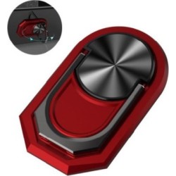 Universal 360 Rotation Magnetic Finger Ring Holder and Stand for Smartphone Tablet in Black (oem)