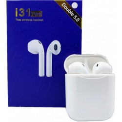 i31 TWS Touch Ασύρματα Ακουστικά Bluetooth 5.0 Version - Λευκό