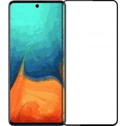 Tempered Glass 9H - Για Samsung Galaxy A71 Full Cover – Μαύρο