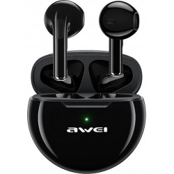 Awei T17 Mini Heavy Bass Earbud Bluetooth Handsfree Μαύρο