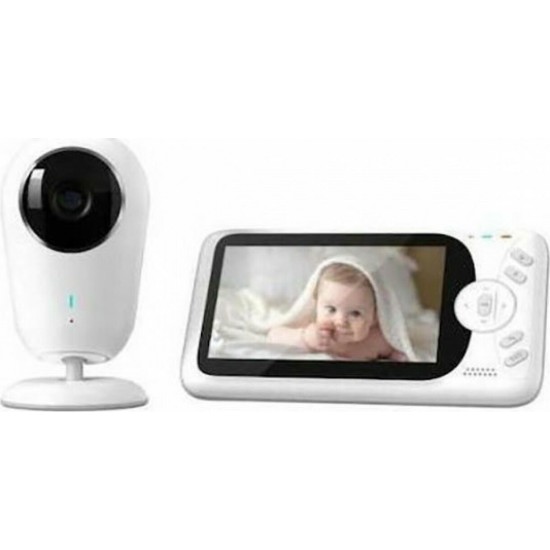 Baby Monitor VB608 Ασύρματη Ενδοεπικοινωνία Μωρού με Κάμερα & Οθόνη 4,3" με Αμφίδρομη Επικοινωνία Baby Monitor VB608 Ασύρματη Ενδοεπικοινωνία Μωρού με Κάμερα & Οθόνη 4,3" με Αμφίδρομη Επικοινωνία