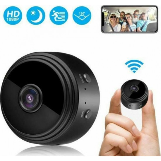 A9 Κρυφή Κάμερα Παρακολούθησης HD 1080p Wifi Mini Wireless PS-103176