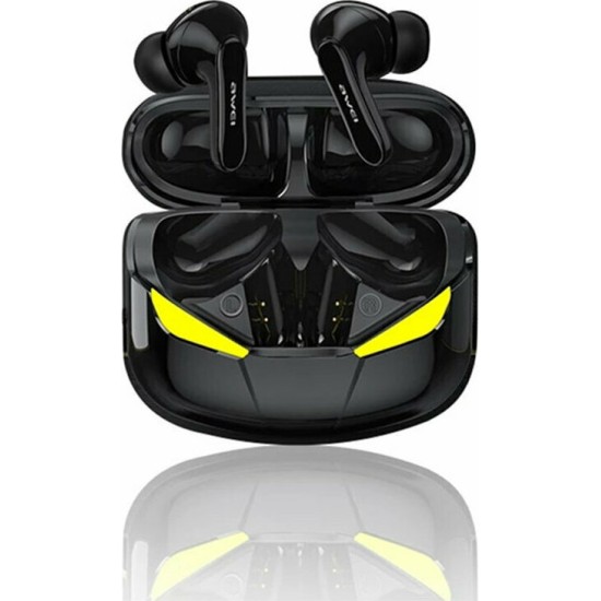 AWEI T35 In-ear Bluetooth Handsfree Μαύρο