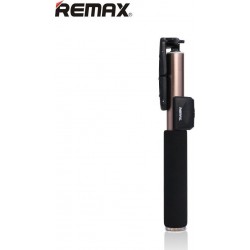 Selfie Stick Remax RP-P4 Bluetooth (Πολύ-Λειτουργικό) Αλουμινίου – Χρυσό