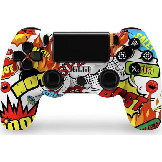 Doubleshock Ασύρματο Gamepad για PS4 Πολύχρωμο JINL-08080 Doubleshock Ασύρματο Gamepad για PS4 Πολύχρωμο JINL-08080