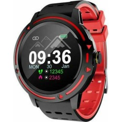 Smartwatch Sports Bracelet V5 Μέτρηση Παλμών, Πίεσης, Θερμίδων - Κόκκινο, Μαύρο PK L9 GT2