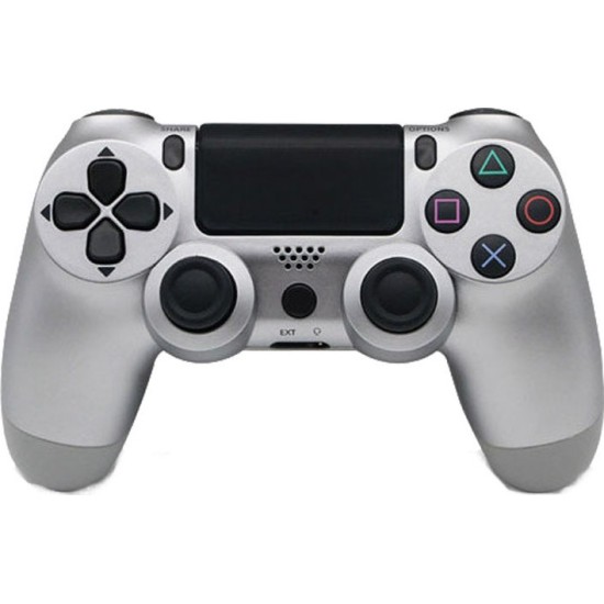 Ασύρματο Χειριστήριο Doubleshock για PS4 - Wireless Play Station Controller OEM - Ασημί Ασύρματο Χειριστήριο Doubleshock για PS4 - Wireless Play Station Controller OEM - Ασημί