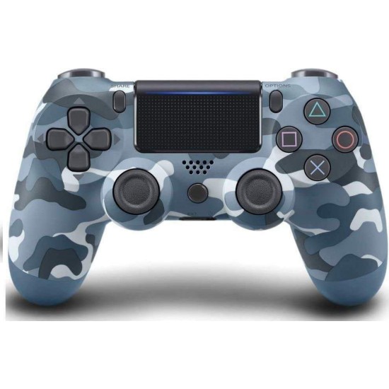 Ασύρματο Χειριστήριο Doubleshock 4 Bluetooth Για PS4, PS TV μπλε Camouflage oem Ασύρματο Χειριστήριο Doubleshock 4 Bluetooth Για PS4, PS TV μπλε Camouflage oem
